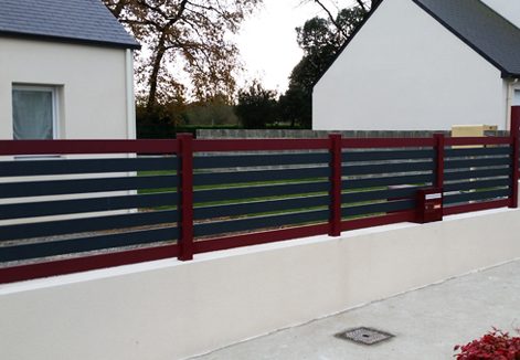 Installateur et fabricant clôtures alu et PVC Nantes
