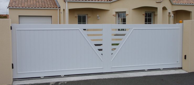 Portails et clotures PVC Nantes