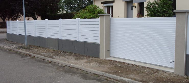 Portails et clotures PVC Nantes