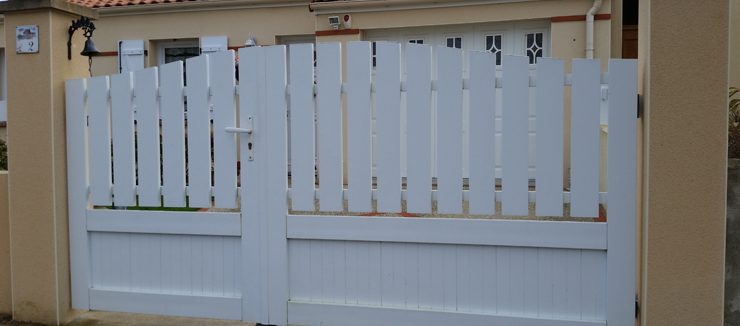 Portails et clotures PVC Nantes