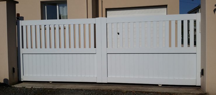 Portails et clotures PVC Nantes